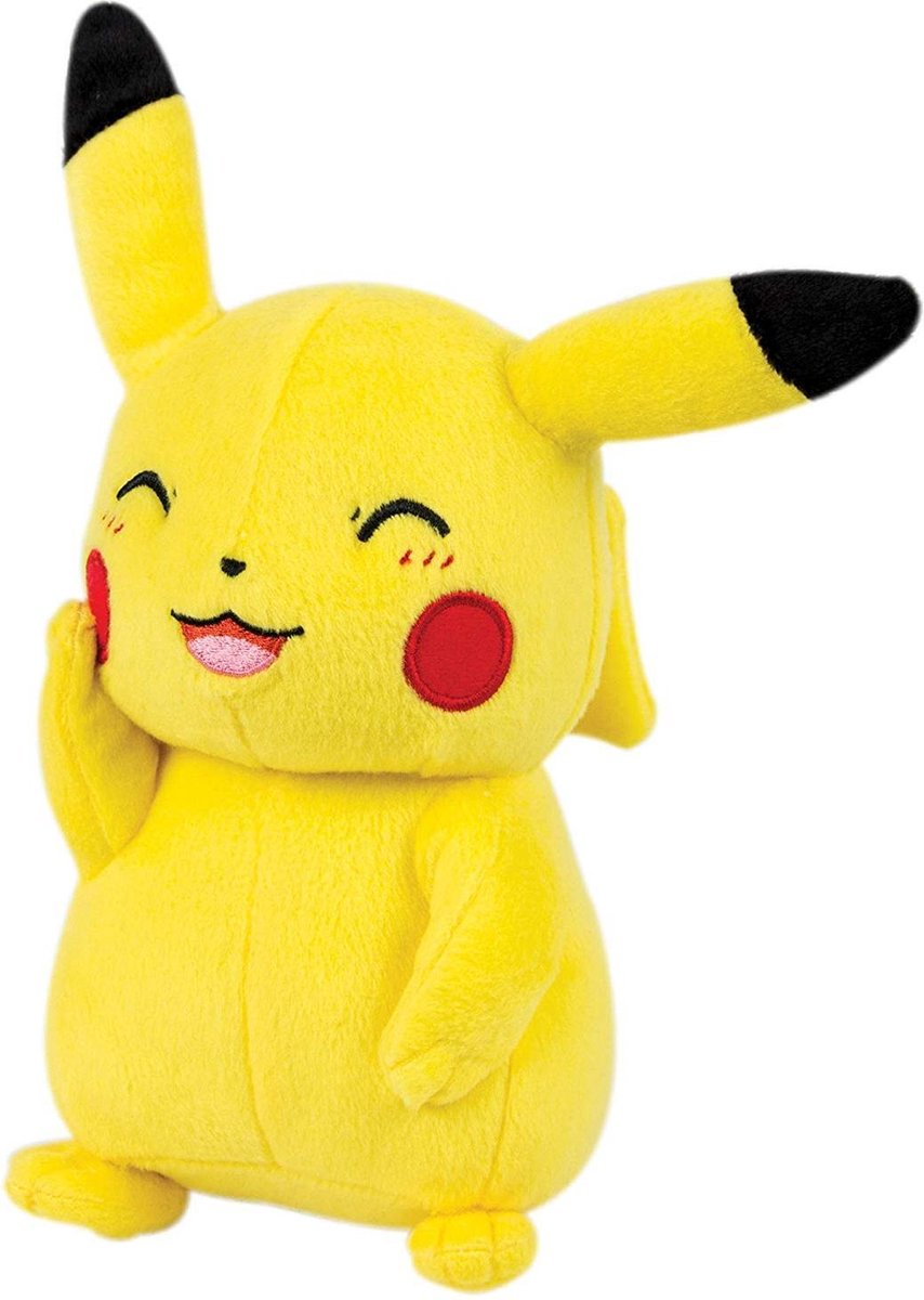 Pokemon Pikachu Pluche Knuffel 37 cm | Pokemon Pikachu Plush Toy | Pokemon Pikachu Peluche Knuffel | Speelgoed knuffel voor kinderen